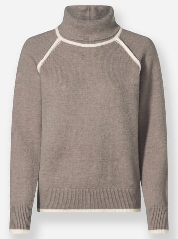 Heine Pullover in taupe-champagner