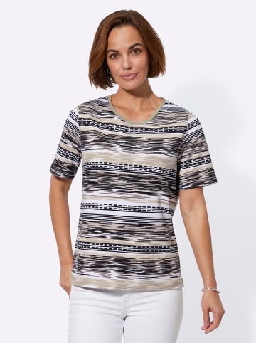 WITT WEIDEN Print-Shirt in schlamm-sesam-bedruckt