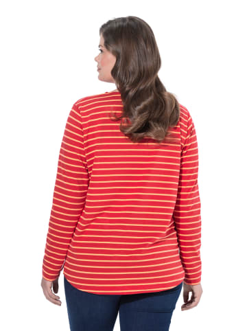 LAURASØN Langarmshirt in neon lachs