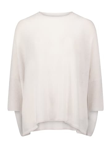 Betty Barclay Kaschmir-Pullover mit überschnittenen Ärmeln in beige