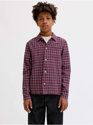 JACK & JONES Junior Hemd in Tibetan Red
