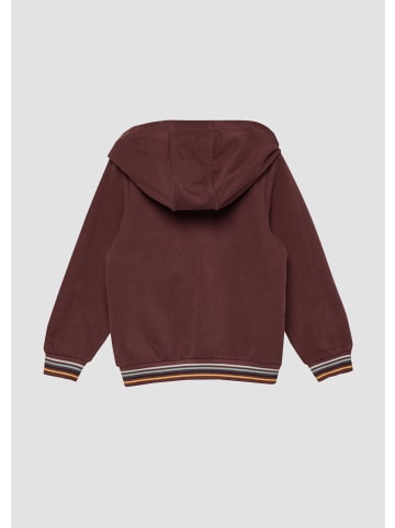 s.Oliver Sweatshirt Jacke in 4927_bordeaux