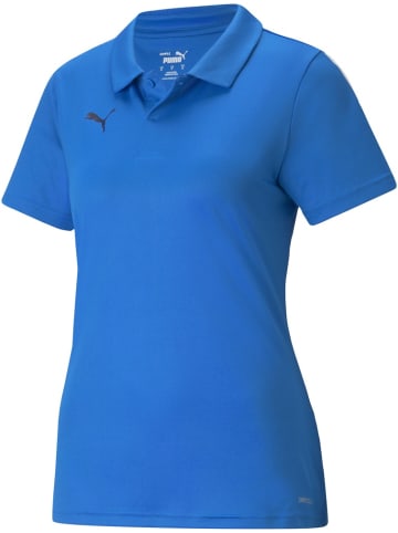 Puma Polo "TeamLIGA Sideline Polo W" in Blau