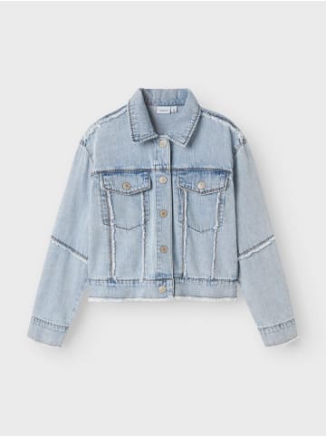 name it Jeansjacke in Light Blue Denim