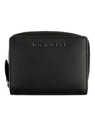 Bugatti Bella Geldbörse RFID Schutz Leder 12 cm schwarz
