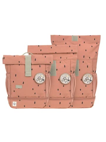 Lässig Lässig Kindergartenrucksack Rolltop - Happy Prints, Karamell