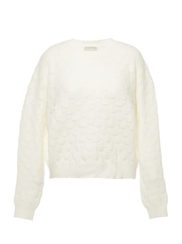 Jalene Damen Sweater in WOLLWEISS