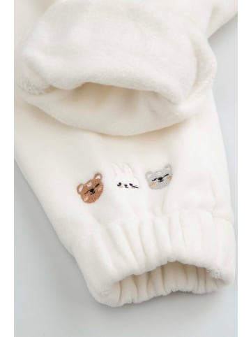 Coccodrillo Samtige hose in ecru