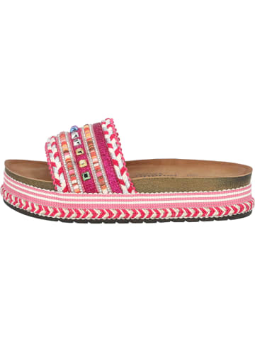 Palado Plateau-Pantoletten Vaphine by Sila Sahin in Pink