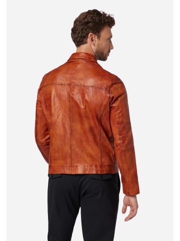 Ricano Herren Lederjacke Shelby in Cognac