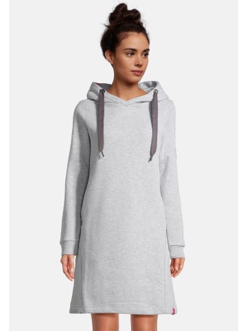 Salzhaut Knielanges Kleid (Midi) MÖÖV KLEID in Grey Melange