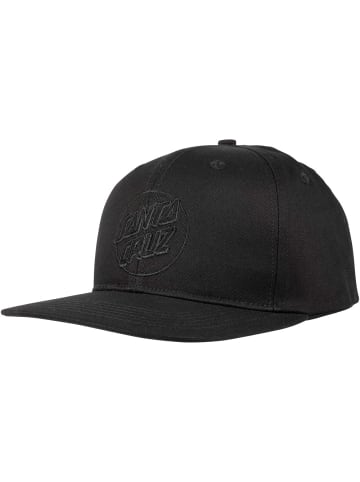 Santa Cruz Cap "Tonal Dot Snapback" in Schwarz