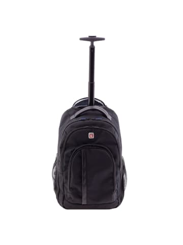 Gladiator 0700 2 Rollen Rucksacktrolley 50 cm Laptopfach black