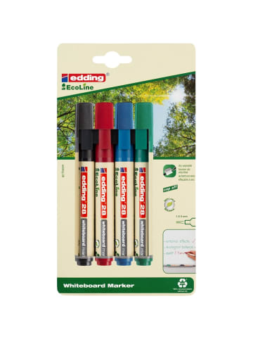 edding Whiteboardmarker edding 28 EcoLine nachfüllbar 1,5-3mm sortiert