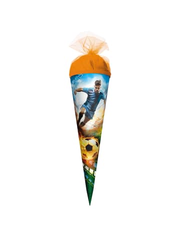 Geschenk-Schultüte klein 35 cm Soccer in Bunt