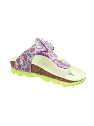 superfit Tieffußbett Pantolette JELLIES in Lila/Mehrfarbig