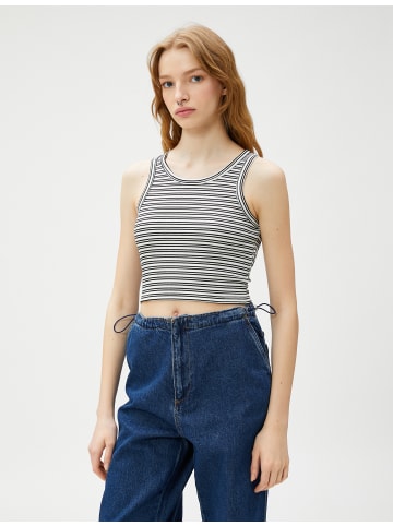 KOTON Tanktop in Ekru Gestreift