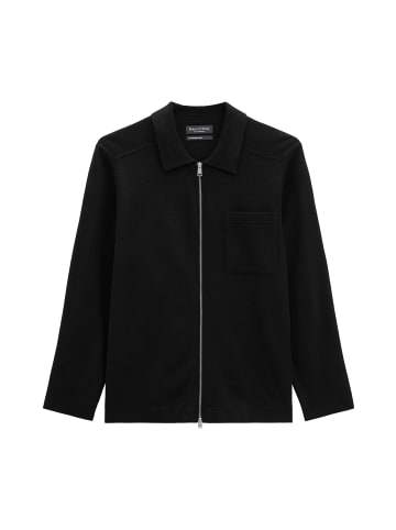 Marc O'Polo Overshirt-Strickjacke regular in Schwarz