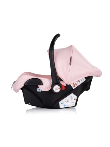 Chipolino Set Babyschale Isofix Aura in rosa