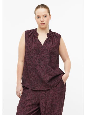 QS Bluse  in  49A0_bordeaux