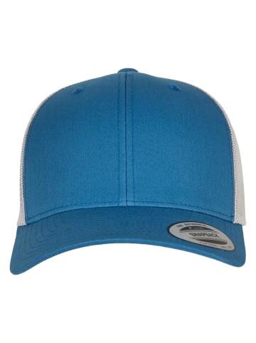  Flexfit Trucker in steel blue/silver