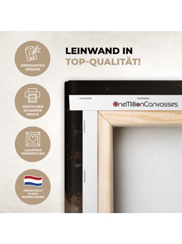 OnlyWow Leinwand Bilder Luxus Lippen