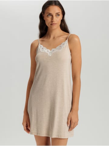 Hanro Spaghettitop Natural Elegance in toffee melange