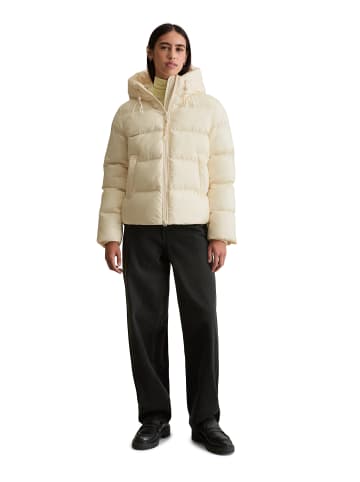 Marc O'Polo DENIM Pufferjacke mit Kapuze regular in White Blush