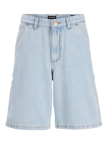 JACK & JONES Junior Jeans-Shorts in Light Blue Denim