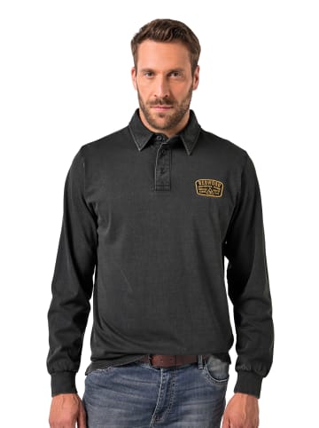 JP1880 Poloshirt in schwarz