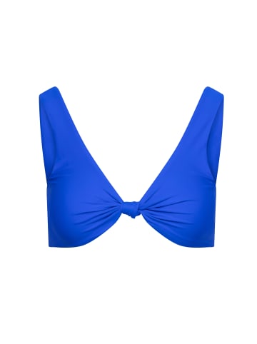 Moda Minx Bikinioberteil SIMPLE SWIM KNOT TOP in Azure Blue
