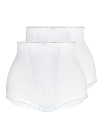 Sassa Miederslip 2er Pack in weiß