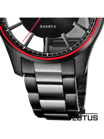 Lotus Chronograph-Armbanduhr Lotus Classic schwarz groß (ca. 41,5mm)
