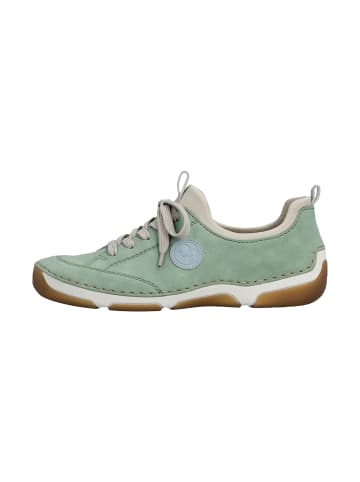 rieker Sneaker Basse aus Leder Morelia Grün