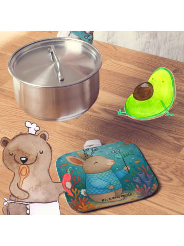 Mr. & Mrs. Panda Topflappen Fische Astrologie Design ohne Spruch in Weiß