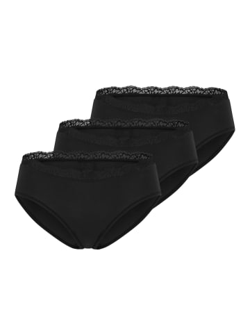 Schiesser Rio Slip Unique Cotton in Schwarz