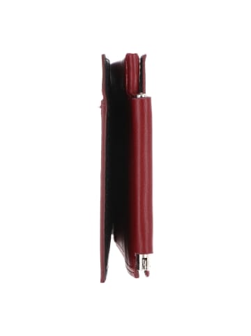 Golden Head Polo Geldbörse RFID Schutz Leder 11 cm Geldscheinklammer in rot