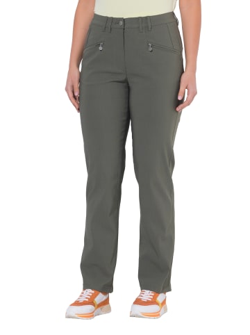 Ulla Popken Hosen in olivgrau