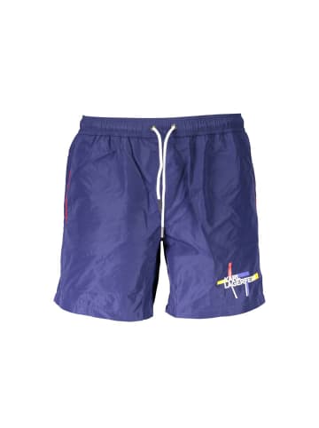 Karl Lagerfeld Blaue Polyester-Badeshorts