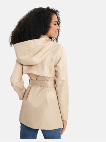 Threadbare Trench-Coat in Stone