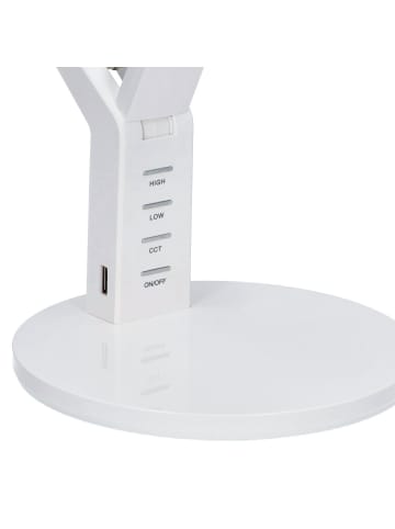 Maxcom Maxcom GlowPro 8W Dimmbare LED-Tischlampe Weiß in Weiß