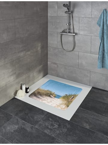 Kleine Wolke Duscheinlage Borkum in bunt