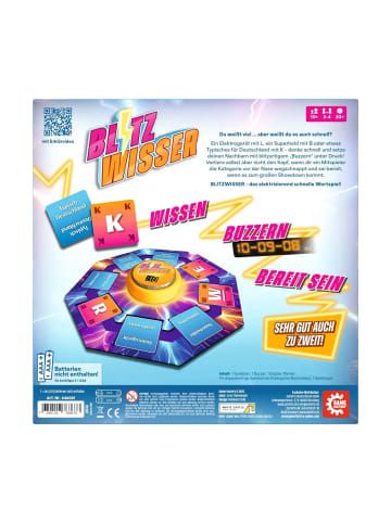 Game Factory Brettspiel Blitzwisser (d), ab 10 Jahre