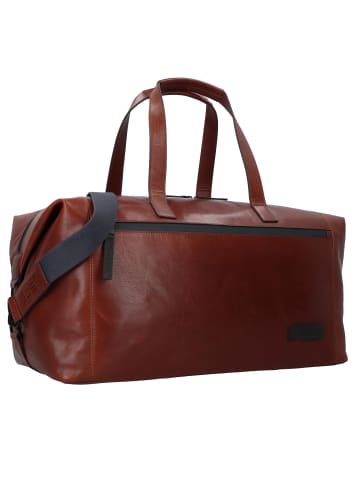 Jost Malmö Weekender Reisetasche Leder 50 cm in cognac