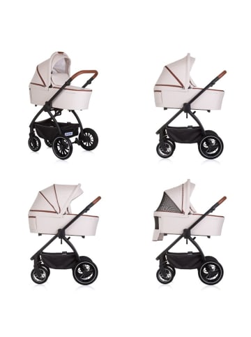 Chipolino Kombikinderwagen 3in1 Prestige in natur