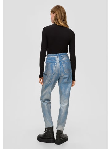 QS Jeans-Hose MOM in 93Z1_silber