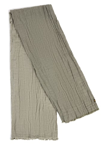 Camel Active Schal in oliv ecru - 0002