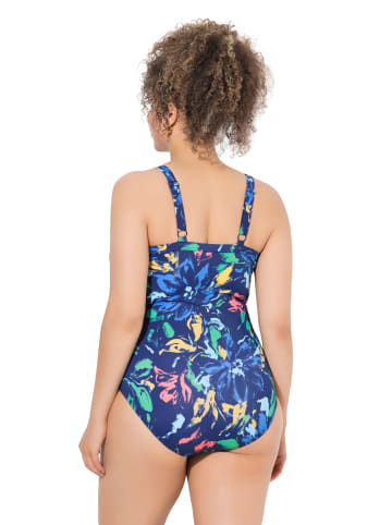 Ulla Popken Badeanzug in marine