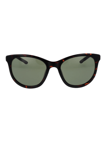Nike Frauen Sonnenbrille Katzenauge Braun