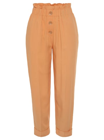 LASCANA Paperbag-Hose in peach